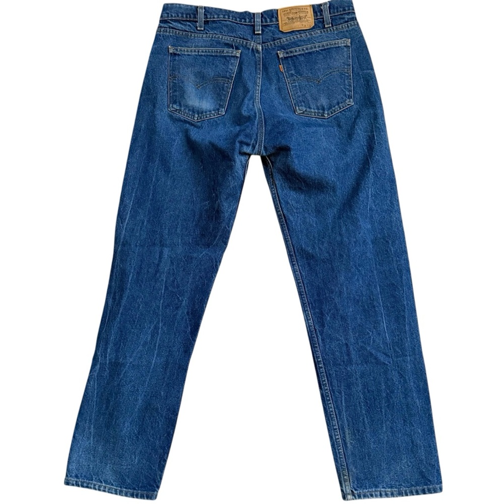 Vintage 1988 Levi’s 505 Orange Tab Straight Leg Jeans 38 X 32 USA